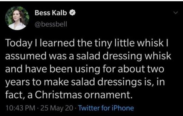 stadium australia - Bess Kalb Today I learned the tiny little whisk | assumed was a salad dressing whisk and have been using for about two years to make salad dressings is, in fact, a Christmas ornament. 25 May 20 Twitter for iPhone