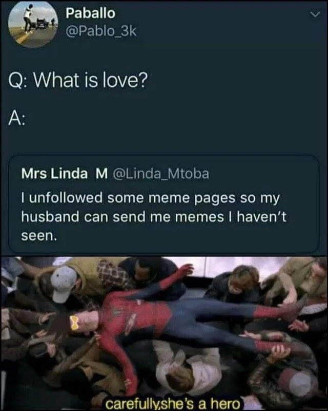 shia labeouf memes - Paballo Q What is love? A Mrs Linda M I uned some meme pages so my husband can send me memes I haven't seen. carefully,she's a hero