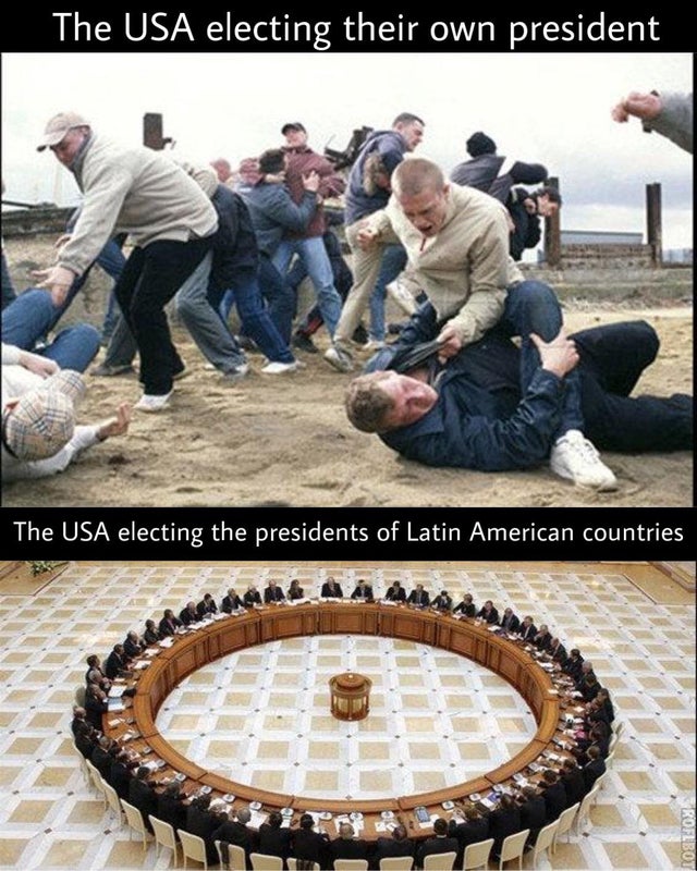 green street hooligans - The Usa electing their own president The Usa electing the presidents of Latin American countries Proflbot