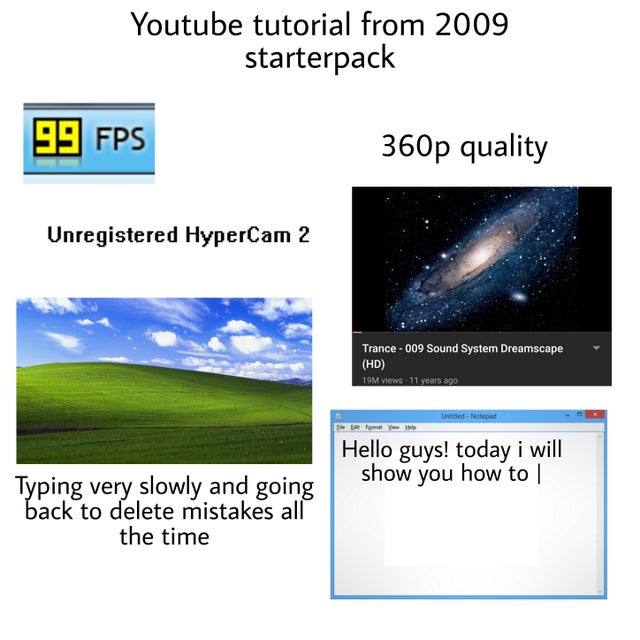 atmosphere - Youtube tutorial from 2009 starterpack 99 Fps 360p quality Unregistered HyperCam 2 Trance 009 Sound System Dreamscape Hd 19 views 11 years ago Untitled Notepad Hello guys! today i will show you how to Typing very slowly and going back to dele
