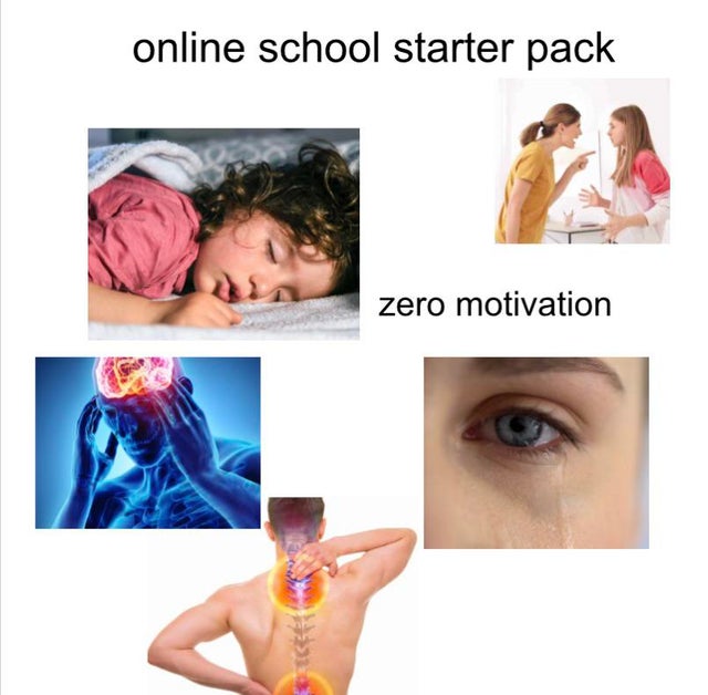 neck - online school starter pack zero motivation