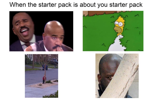 low key depressed memes - When the starter pack is about you starter pack