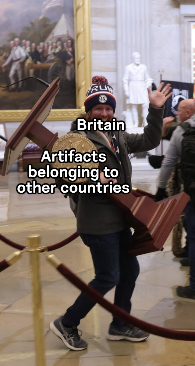 capitol rotunda - Run Britain Artifacts belonging to other countries