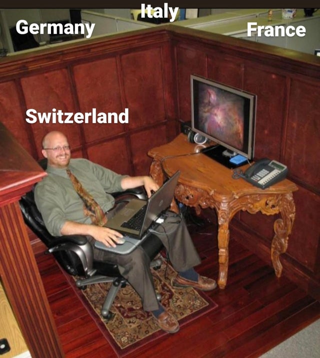 boss cubicle - Italy Germany France Switzerland