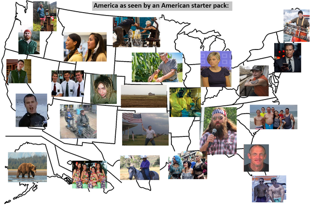 tree - America as seen by an American starter pack