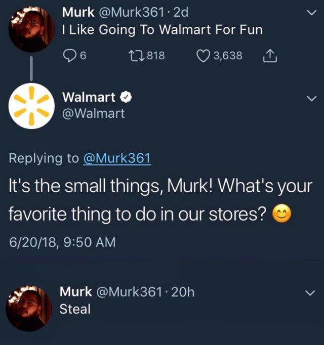 komaeda bot secret commands - Murk 2d I Going To Walmart For Fun 6 12 818 3,638 Walmart It's the small things, Murk! What's your favorite thing to do in our stores? 62018, Murk . 20h Steal