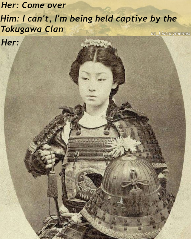 female samurai 1800s - Her Come over Him I can't, I'm being held captive by the Tokugawa Clan Her Dc semes