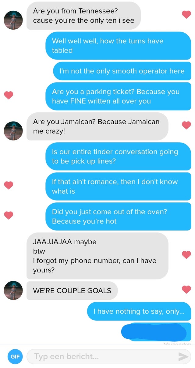 tinder multiple choice questions - Are you from Tennessee? cause you're the only ten i see Well well well, how the turns have tabled I'm not the only smooth operator here Are you a parking ticket? Because you have Fine written all over you Are you Jamaica
