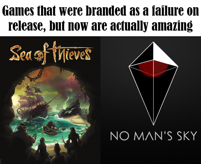 sea of thieves xbox - Games that were branded as a failure on release, but now are actually amazing Sea of thieves No Man'S Sky