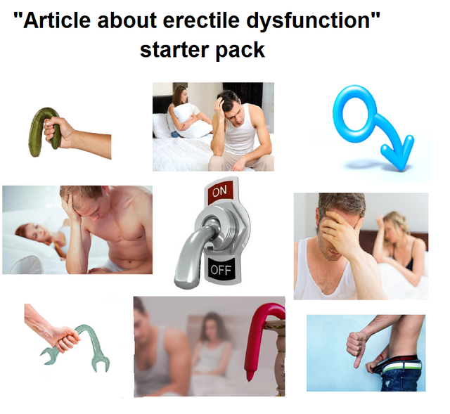 shoulder - "Article about erectile dysfunction" starter pack a On Off Jmo