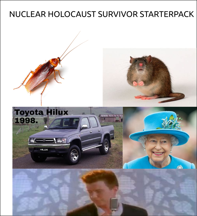 fauna - Nuclear Holocaust Survivor Starterpack Toyota Hilux 1998. po