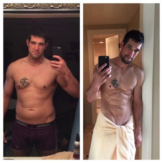 Motivational weight loss transformations