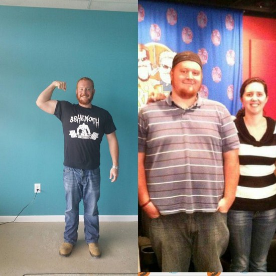 Motivational weight loss transformations