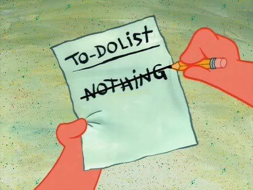 patrick star - ToDOList Nothing