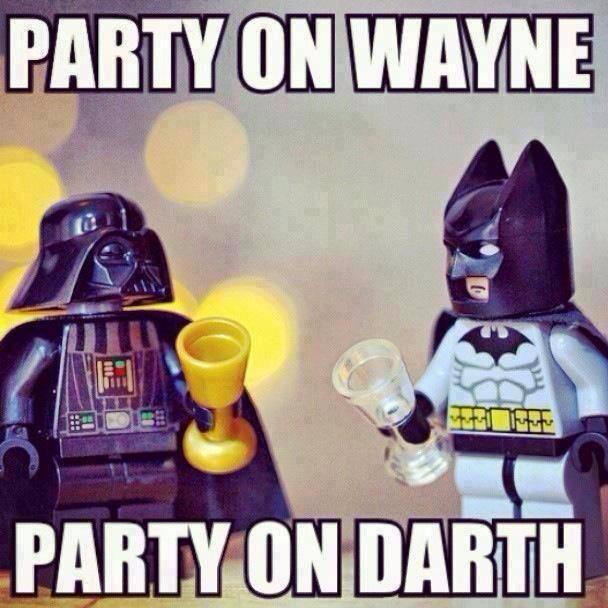 abba ree i can fry - Party On Wayne Party On Darth