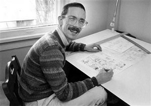 This guy wrote and animated Calvin and Hobbes.