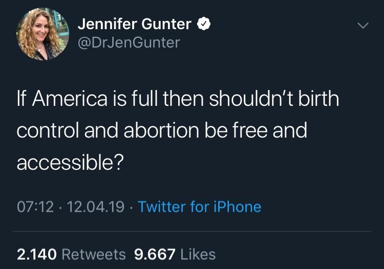political meme canadian memes reddit - Jennifer Gunter If America is full then shouldn't birth control and abortion be free and accessible? ' 12.04.19 . Twitter for iPhone 2.140 9.667