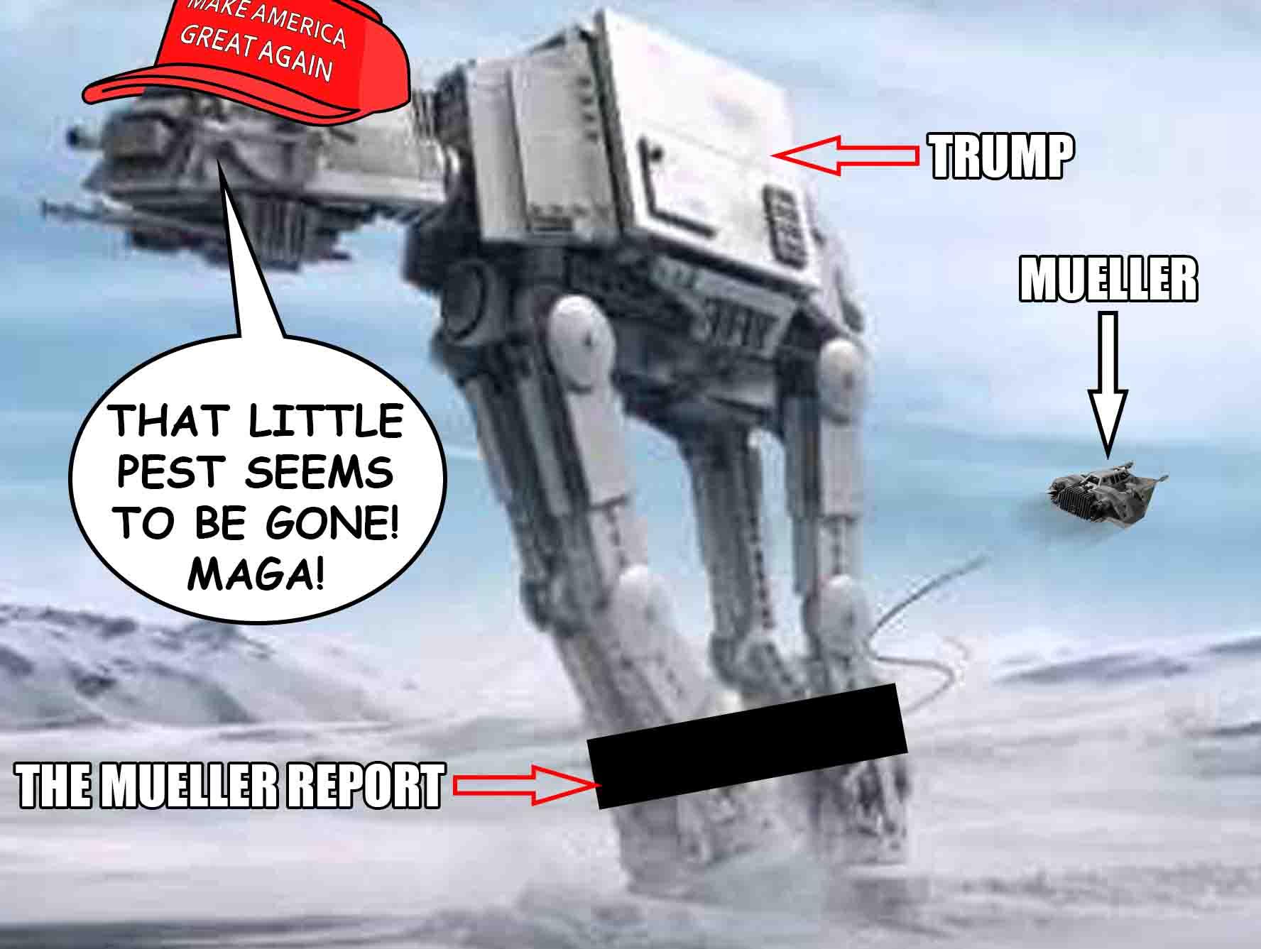 machine - Wake America Great Again V Trump Mueller That Little Pest Seems To Be Gone! Maga! The Mueller Report