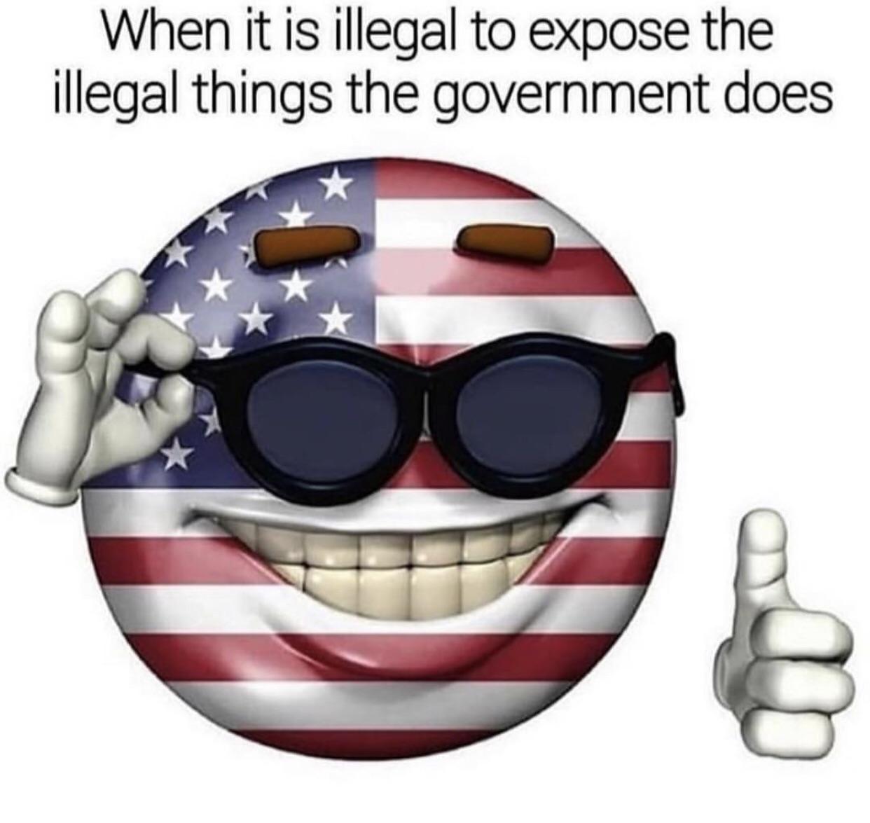 us picardia - When it is illegal to expose the illegal things the government does