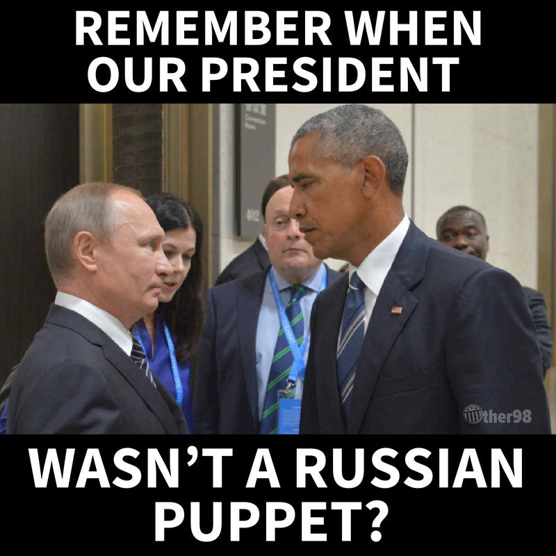 obama and putin - Remember When Our President Wither98 Wasn'T A Russian Puppet?