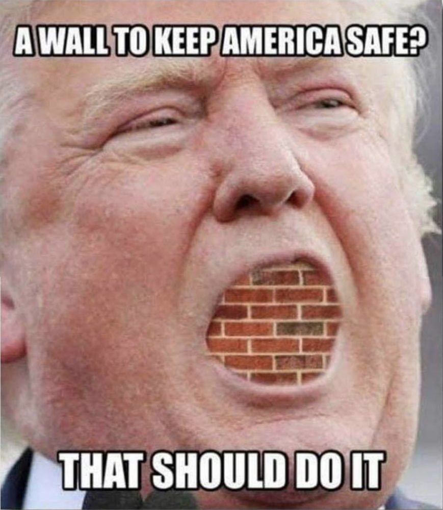 funny trump memes - A Wall To Keep America Safe? That Should Do It