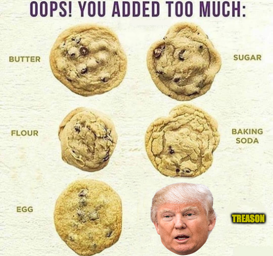 you ve added too much cookies - Oops! You Added Too Much Butter Sugar Flour Baking Soda Egg Treason