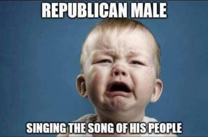 baby memes political - Republican Male Singing The Song Of His People