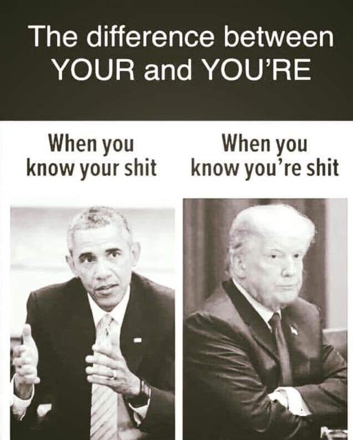 difference between your and you re meme - The difference between Your and You'Re When you know your shit When you know you're shit