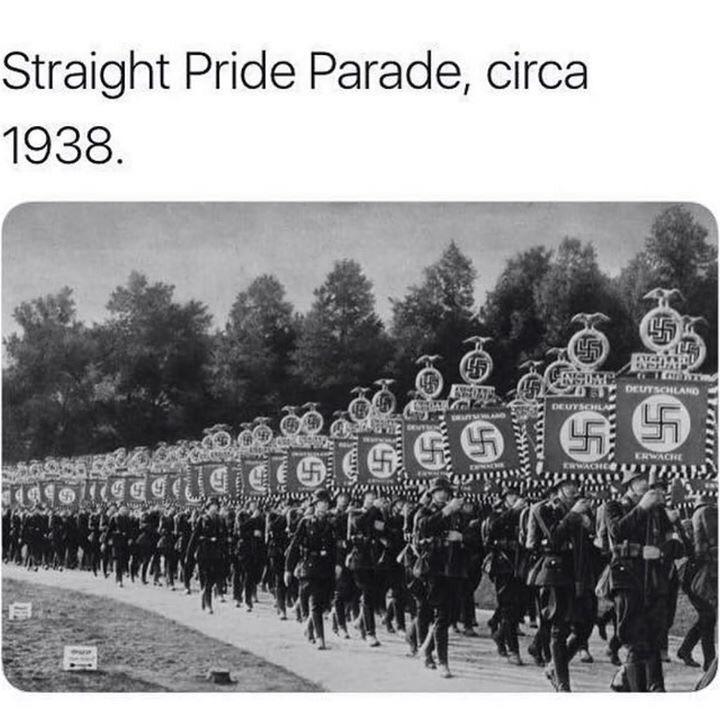 nazi rally nuremberg - Straight Pride Parade, circa 1938. Wsoru Inson Deutschland .