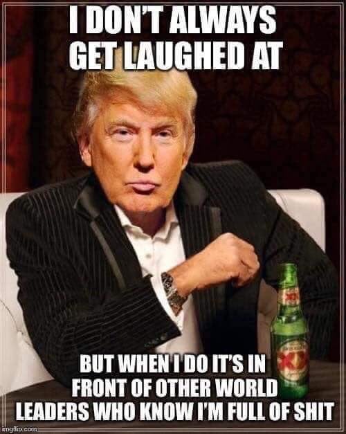 dont always memes - I Don'T Always Get Laughed At But When I Do It'S In Front Of Other World Leaders Who Know I'M Full Of Shit ingflip.com