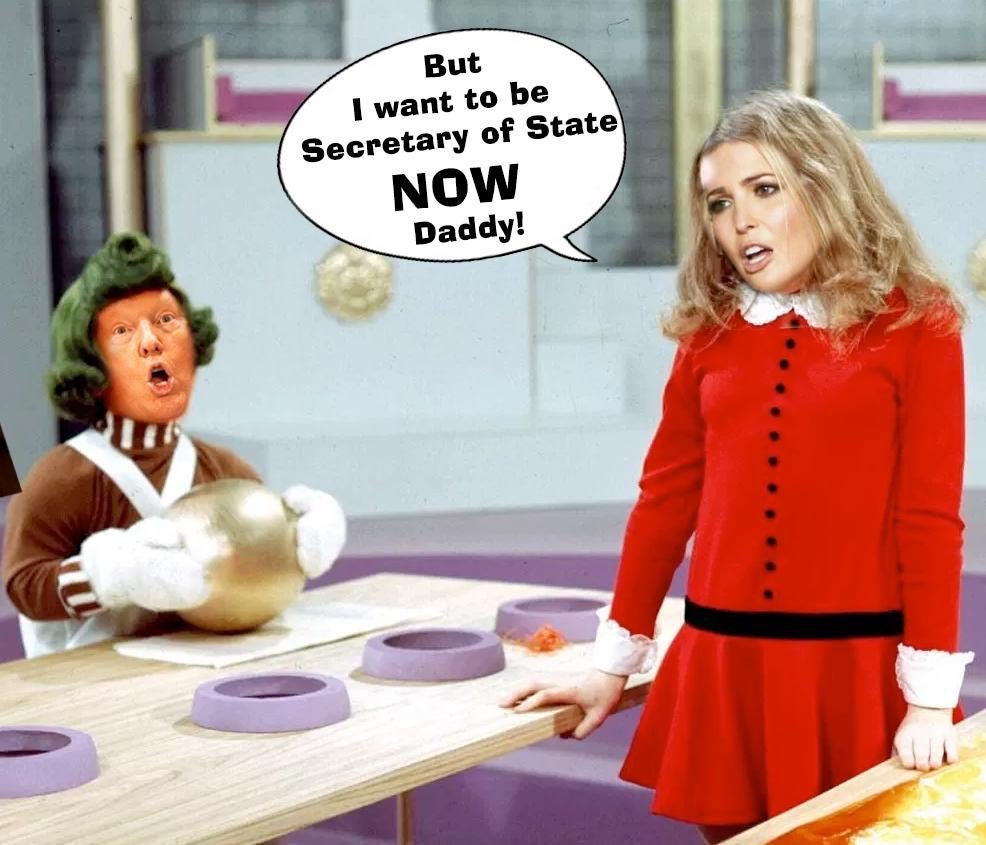 ivanka g20 memes - But I want to be Secretary of State Now Daddy!