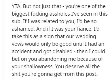 Entitled Bride Who Didn't Want Disabled Dad to Give Her Away Gets Roasted Online