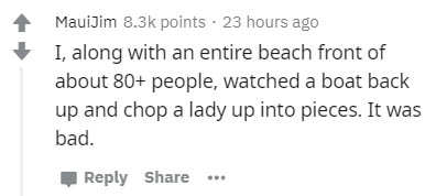 lena dunham sister twitter - MauiJim points 23 hours ago I, along with an entire beach front of about 80 people, watched a boat back up and chop a lady up into pieces. It was bad. ...