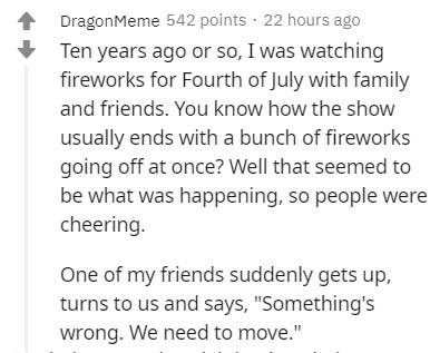 handwriting - DragonMeme 542 points . 22 hours ago Ten years ago or so, I was watching fireworks for Fourth of July with family and friends. You know how the show usually ends with a bunch of fireworks going off at once? Well that seemed to be what was ha