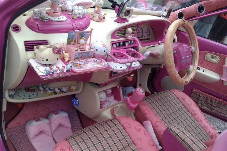 hello kitty interior car - Od Hem