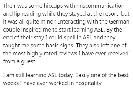 hib vaccine indications - Their was some hiccups with miscommunication and lip reading while they stayed at the resort, but it was all quite minor. Interacting with the German couple inspired me to start learning Asl. By the end of their stay I could spel