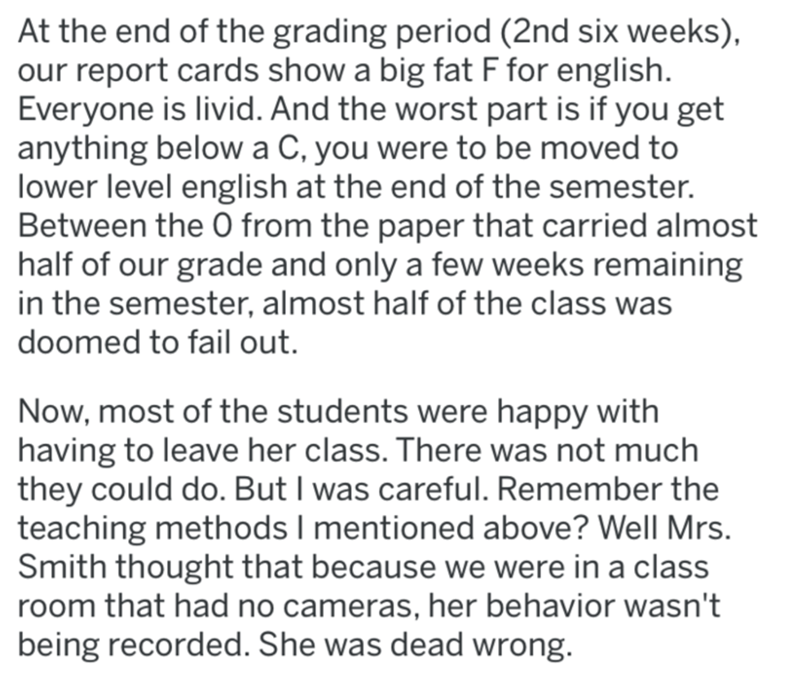 know you re in love - At the end of the grading period 2nd six weeks, our report cards show a big fat F for english. Everyone is livid. And the worst part is if you get anything below a C, you were to be moved to lower level english at the end of the seme