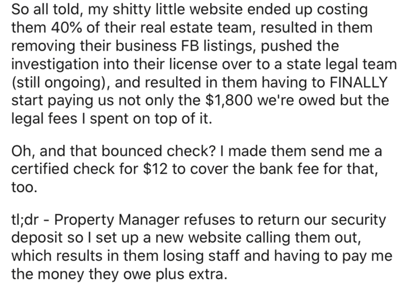 y86 irmovq - So all told, my shitty little website ended up costing them 40% of their real estate team, resulted in them removing their business Fb listings, pushed the investigation into their license over to a state legal team still ongoing, and resulte
