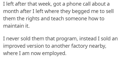 Employee Fired During Takeover Takes Critical Software He Developed With Him