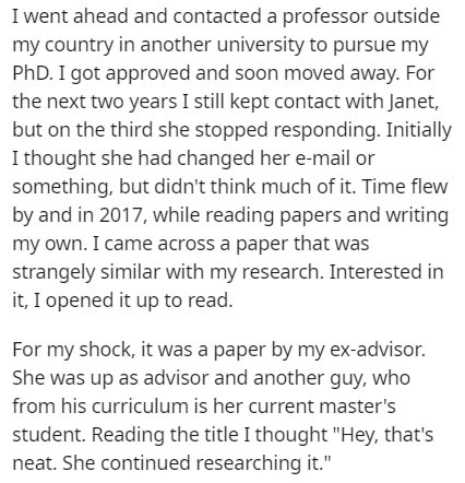 anushka sharma open letter - I went ahead and contacted a professor outside my country in another university to pursue my PhD. I got approved and soon moved away. For the next two years I still kept contact with Janet, but on the third she stopped respond