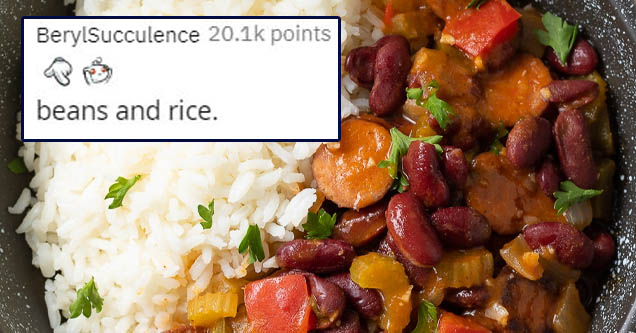 red beans and rice recipe - Berylsucculence points beans and rice.