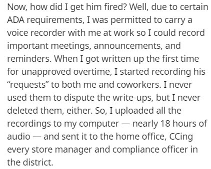 target statement on twitter - Now, how did I get him fired? Well, due to certain Ada requirements, I was permitted to carry a voice recorder with me at work so I could record important meetings, announcements, and reminders. When I got written up the firs