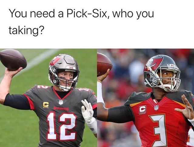 tampa bay buccaneers - You need a PickSix, who you taking? C Butoane 12