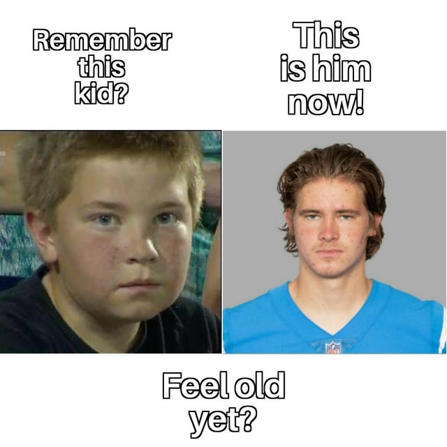 head - Remember this kid? This is him now! Feel old yet?