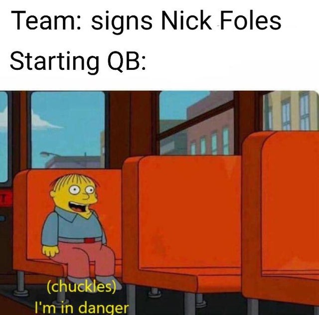stardew valley memes - Team signs Nick Foles Starting Qb chuckles I'm in danger