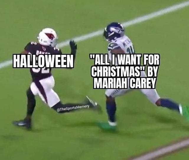 player - Halloween All I Want For Christmas By Mariah Carey Memery