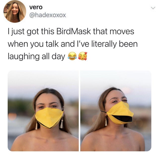 It's Always Sunny in Philadelphia - vero I just got this BirdMask that moves when you talk and I've literally been laughing all day