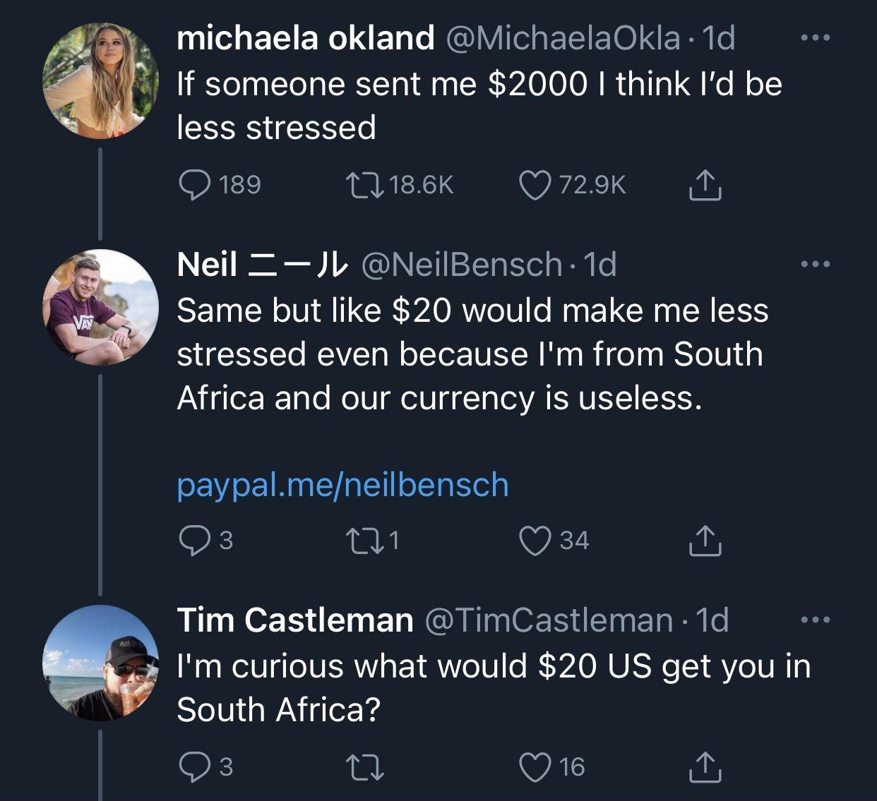 Wholesome Chaotic Good helps out South African man in need (1/4)