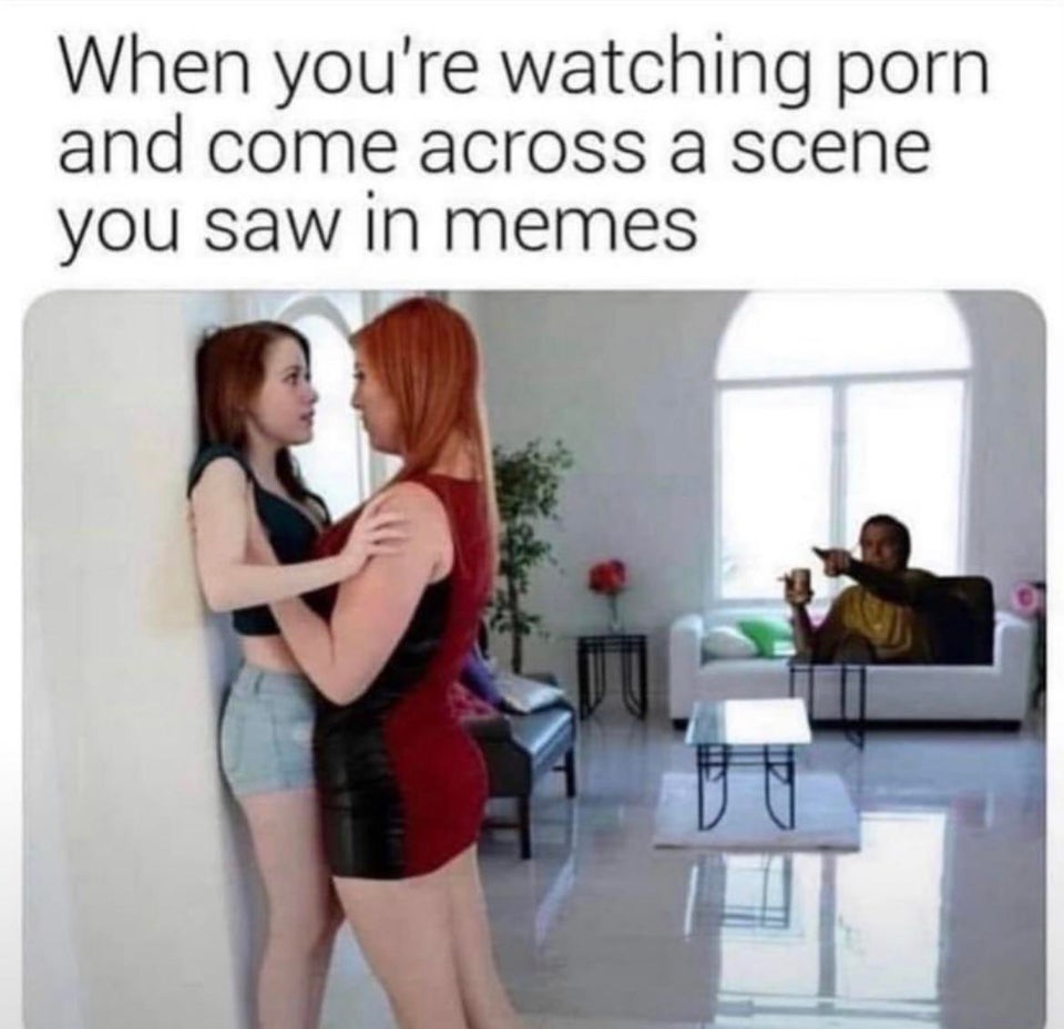 dirty memes - pointing rick dalton meme - When you're watching porn and come across a scene you saw in memes