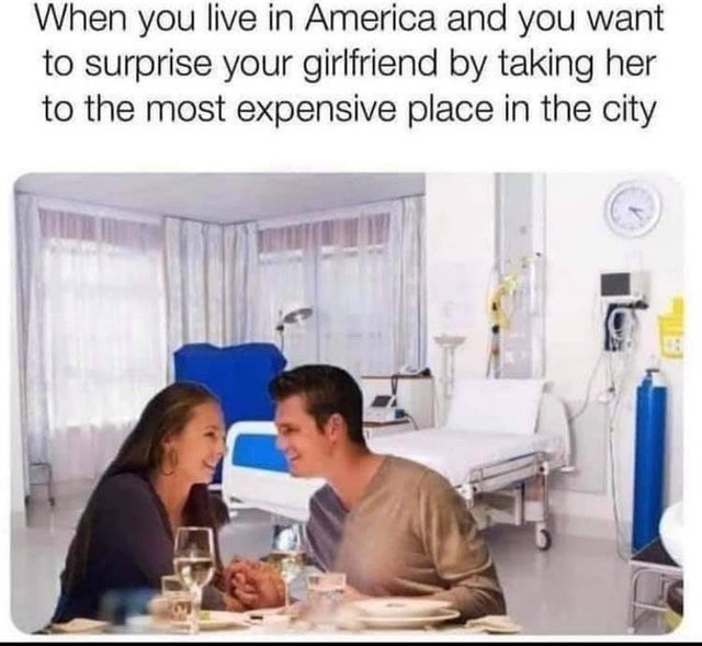 dark-memes furniture - When you live in America and you want to surprise your girlfriend by taking her to the most expensive place in the city